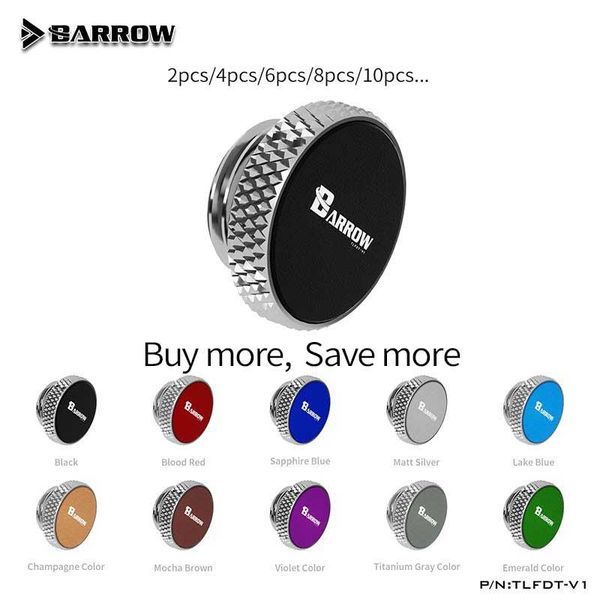 barrow tlfdt-v1,multiple color water splug fitting,sliver body g1/4 alloy sand blasting edition for cooling fans & coolings
barrow tlfdt-v1,multiple color water splug fitting,sliver body g1/4 alloy sand blasting edition for cooling fans & coolings