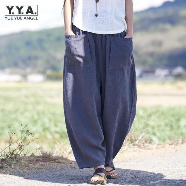 women's pants & capris womens harem bloomers baggy linen cotton leisure pockets loose trousers solid striaght female retro long, Black;white
women's pants & capris womens harem bloomers baggy linen cotton leisure pockets loose trousers solid striaght female retro long, Black;white
