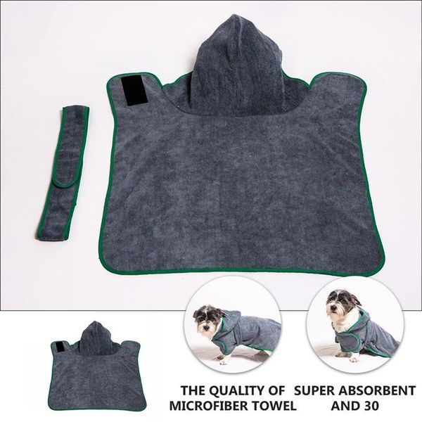 pet bathrobe cat puppy wearable supply dog apparel