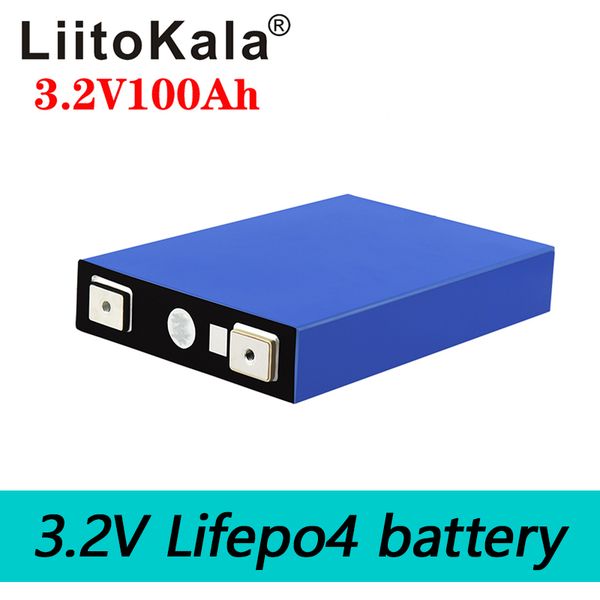 liitokala 3.2v 100ah lithium iron phosphate battery, can be assembled and recharged, equipped with busbar nut, to make generator cell
liitokala 3.2v 100ah lithium iron phosphate battery, can be assembled and recharged, equipped with busbar nut, to make generator cell