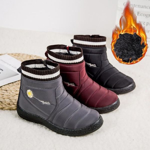 boots women 2021 winter shoes woman snow plush warm ankle down waterproof booties botas mujer, Black
boots women 2021 winter shoes woman snow plush warm ankle down waterproof booties botas mujer, Black