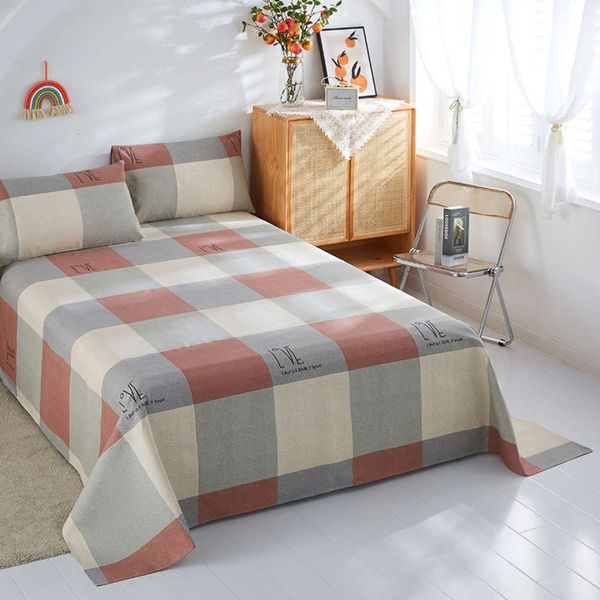 thickened cotton linen old coarse cloth mat three piece bed sheet pillow case bedding in summer
thickened cotton linen old coarse cloth mat three piece bed sheet pillow case bedding in summer