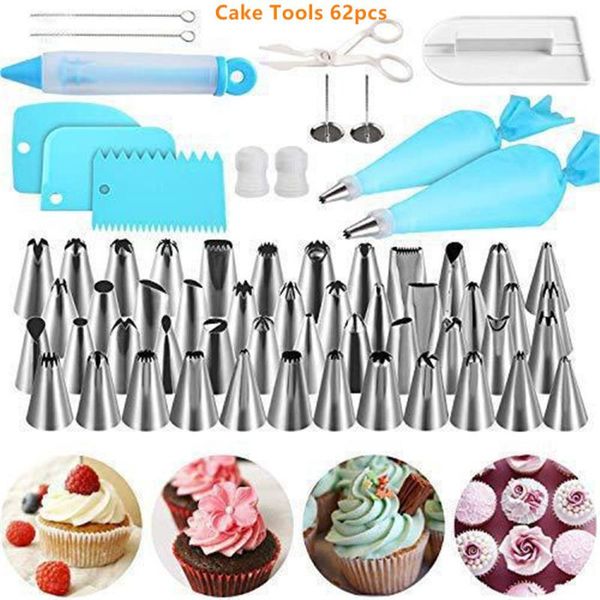baking & pastry tools 62 pcs/set bag tips bags +48 nozzle set cookie cake decorating kitchen diy icing piping cream reusable
baking & pastry tools 62 pcs/set bag tips bags +48 nozzle set cookie cake decorating kitchen diy icing piping cream reusable