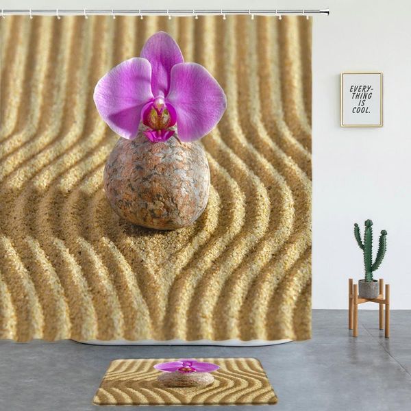shower curtains zen stone printing set bath mat purple flower bathroom screen entrance door washable room decor non-slip rug
shower curtains zen stone printing set bath mat purple flower bathroom screen entrance door washable room decor non-slip rug