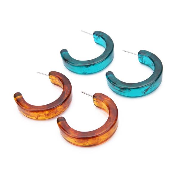 stud ckysee 1pcs/lot resin half-ring c-shaped simple earrings about 32x38mm wide and 10mm women's jewelry diy accessories, Golden;silver
stud ckysee 1pcs/lot resin half-ring c-shaped simple earrings about 32x38mm wide and 10mm women's jewelry diy accessories, Golden;silver