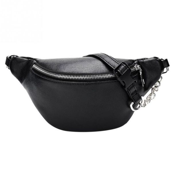 waterproof pu leather waist bag women classic black white chain fanny pack running belt portable outdoor travel bags
waterproof pu leather waist bag women classic black white chain fanny pack running belt portable outdoor travel bags