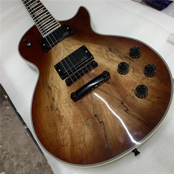 lp electric guitar burl maple zebra pickups rosewood fingerboard black hardware guitarar
lp electric guitar burl maple zebra pickups rosewood fingerboard black hardware guitarar