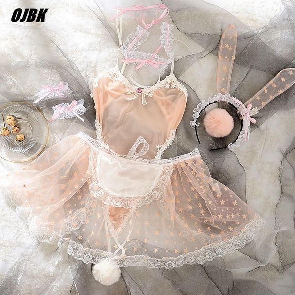 cute print lace women rabbit bunny maid cosplay costume party erotic lingerie outfit fancy live show jumpsuit babydoll, Black;white
cute print lace women rabbit bunny maid cosplay costume party erotic lingerie outfit fancy live show jumpsuit babydoll, Black;white