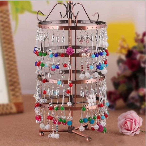1pcs/set multicolored japanese style round rotating earring stand metal jewelry display frame wrought other home decor
1pcs/set multicolored japanese style round rotating earring stand metal jewelry display frame wrought other home decor