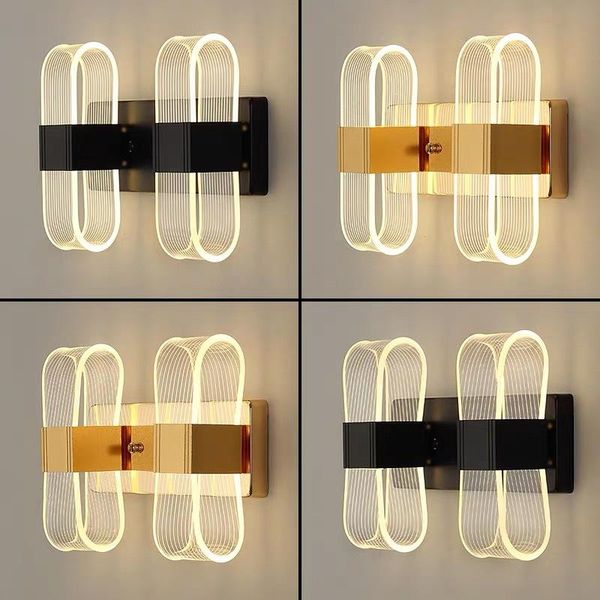 wall lamps modern black gold lamp nordic led light for bedroom decor indoor lighting fixtures study office bedside luxury sconce
wall lamps modern black gold lamp nordic led light for bedroom decor indoor lighting fixtures study office bedside luxury sconce
