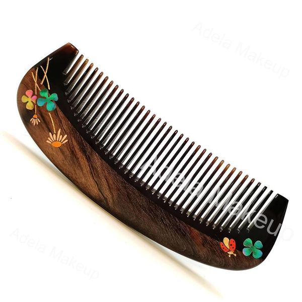hair brushes black red sandalwood comb daisy four-leaf clover carved shape pocket massage classical for girls women styling tools, Silver
hair brushes black red sandalwood comb daisy four-leaf clover carved shape pocket massage classical for girls women styling tools, Silver