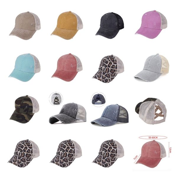messy buns leopard ponytail hat 11 styles woman fashion washed mesh criss cross baseball cap zza3002
messy buns leopard ponytail hat 11 styles woman fashion washed mesh criss cross baseball cap zza3002