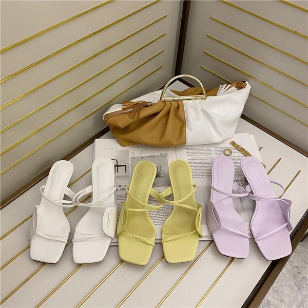 slippers 2021 women fashion square high heel classics strap sandal ladies shoes elegant summer bohemian pumps slides, Black
slippers 2021 women fashion square high heel classics strap sandal ladies shoes elegant summer bohemian pumps slides, Black