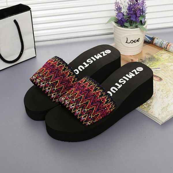 slippers 2021 women national style summer sandals indoor outdoor flip-flops beach shoes female fashion schuhe dame, Black
slippers 2021 women national style summer sandals indoor outdoor flip-flops beach shoes female fashion schuhe dame, Black
