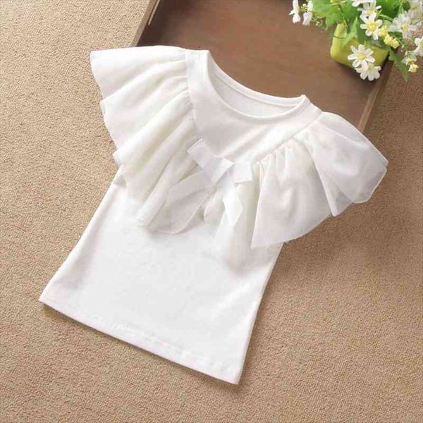 summer girls t shirt kids shirts white bow ruffles t-shirt girl baby toddler teenage children clothes 6 8 10, Blue
summer girls t shirt kids shirts white bow ruffles t-shirt girl baby toddler teenage children clothes 6 8 10, Blue