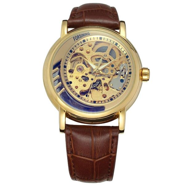 wristwatches forsining luxury men automatic mechanical watches classic clock self-winding black leather strap skeleton wristwatch, Slivery;brown
wristwatches forsining luxury men automatic mechanical watches classic clock self-winding black leather strap skeleton wristwatch, Slivery;brown