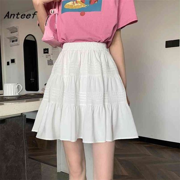 korean fashion black plus size vintage pleated high waist summer casual loose for woman mini skirts womens skirt clothes 210517
korean fashion black plus size vintage pleated high waist summer casual loose for woman mini skirts womens skirt clothes 210517