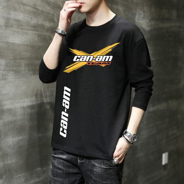 men's t-shirts brp can-am cotton long sleeve t shirt men solid spring casual mens base layer male classic clothes, White;black
men's t-shirts brp can-am cotton long sleeve t shirt men solid spring casual mens base layer male classic clothes, White;black