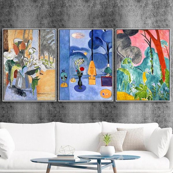 paintings modular canvas henri matisse hd prints wall art fauvism posters nordic landscape home decor pictures living room frame 
paintings modular canvas henri matisse hd prints wall art fauvism posters nordic landscape home decor pictures living room frame