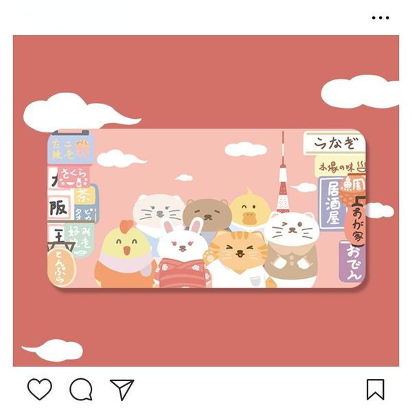 mouse pads & wrist rests super cute cartoon pad large ins original desk student waterproof couple table mat
mouse pads & wrist rests super cute cartoon pad large ins original desk student waterproof couple table mat
