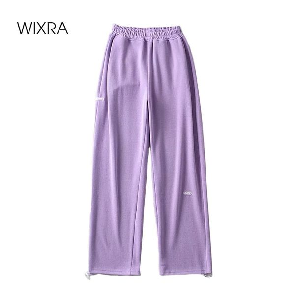 wixra womens 100%cotton straight pants casual elastic waist sweatpants letter print pockets new fashion trousers 210319, Black;white
wixra womens 100%cotton straight pants casual elastic waist sweatpants letter print pockets new fashion trousers 210319, Black;white