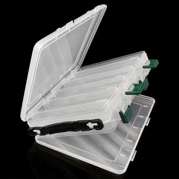 fishing accessories mounchain portable double sided plastic lure box 10 compartments high capacity lures boxes tackle container
fishing accessories mounchain portable double sided plastic lure box 10 compartments high capacity lures boxes tackle container