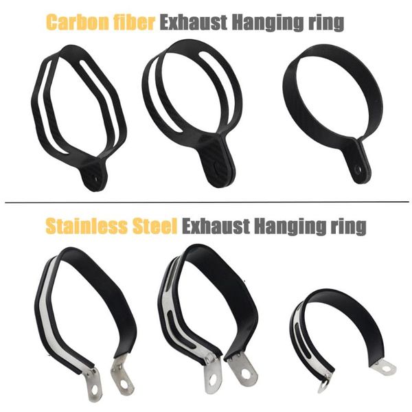 motorcycle exhaust system universal carbon hexagonal round muffler pipe bracket clip fasten support hanger band
motorcycle exhaust system universal carbon hexagonal round muffler pipe bracket clip fasten support hanger band