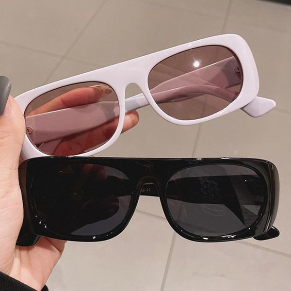 sunglasses small rectangle woman 2021 fashion summer oval flat clear women transparent glasses feminino, White;black
sunglasses small rectangle woman 2021 fashion summer oval flat clear women transparent glasses feminino, White;black