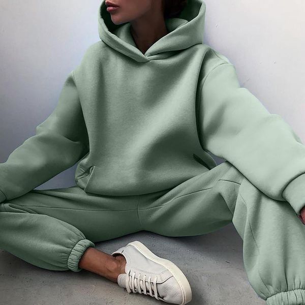 women's two piece pants tracksuit casual solid long sleeve hooded sport suits autumn warm hoodie sweatshirts and pant fleece sets, White
women's two piece pants tracksuit casual solid long sleeve hooded sport suits autumn warm hoodie sweatshirts and pant fleece sets, White