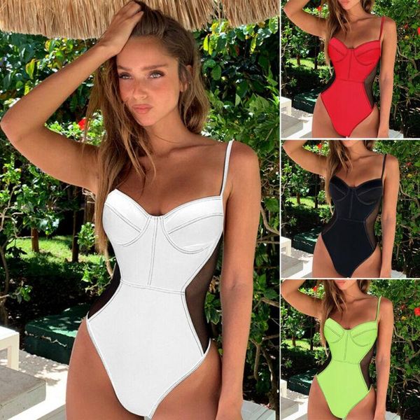 one-piece suits women solid one piece swimsuit mesh bandage bikini swimwear bathing suit swimming
one-piece suits women solid one piece swimsuit mesh bandage bikini swimwear bathing suit swimming