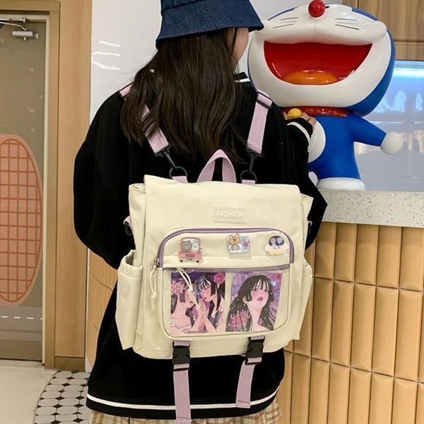 backpack fashion college mini bagpack kawaii women rucksack schoolbag for girls small female travel mochila cute waterproof bag
backpack fashion college mini bagpack kawaii women rucksack schoolbag for girls small female travel mochila cute waterproof bag