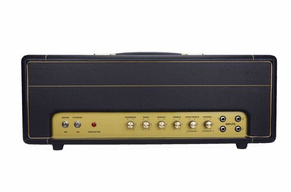 custom plexi 1959 handmade guitar amp head amplifier combo 50w 12a7*3, el34*2 tubes
custom plexi 1959 handmade guitar amp head amplifier combo 50w 12a7*3, el34*2 tubes