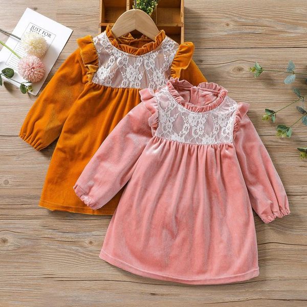 girl's dresses 0-5y toddler kids baby girl autumn dress ruffles long sleeve solid cotton linen party casual clothes, Red;yellow
girl's dresses 0-5y toddler kids baby girl autumn dress ruffles long sleeve solid cotton linen party casual clothes, Red;yellow