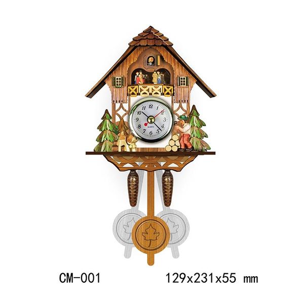 nordic style cuckoo clock creative wall swing timer vintage alarm decoration clocks
nordic style cuckoo clock creative wall swing timer vintage alarm decoration clocks