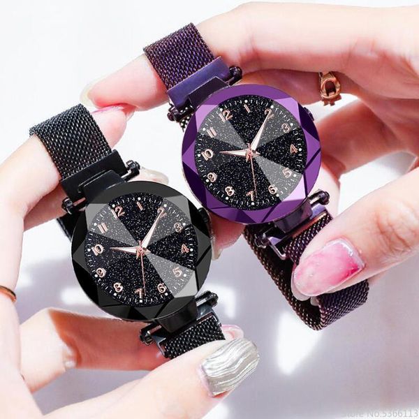 wristwatches bracelet quartz stainless steel illuminate magnet watch women starry sky wrist ladies dress clock luxury women's watches1, Slivery;brown
wristwatches bracelet quartz stainless steel illuminate magnet watch women starry sky wrist ladies dress clock luxury women's watches1, Slivery;brown