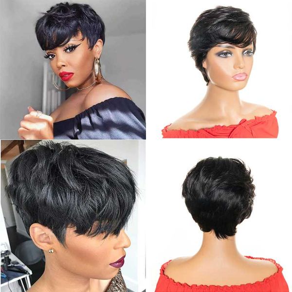 hair bulks straight pixie cut with bangs fringe short bob human full machine made glueless for black women body brazilian
hair bulks straight pixie cut with bangs fringe short bob human full machine made glueless for black women body brazilian