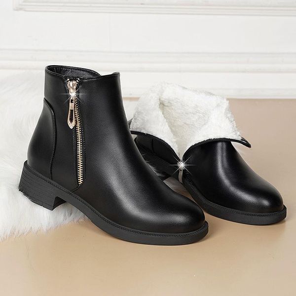 boots black ankle women autumn winter fur shoes zipper short waterproof ladies block heel womens leather
boots black ankle women autumn winter fur shoes zipper short waterproof ladies block heel womens leather