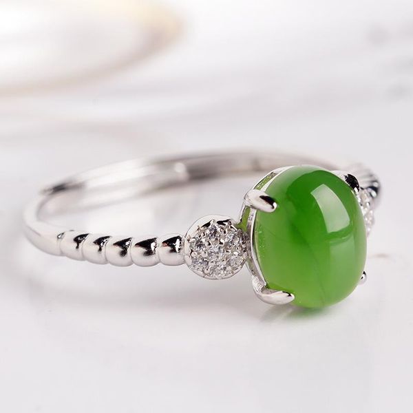 cluster rings inlaid jade ring with certificate of manufacturers selling fashion exquisite opening hetian female, Golden;silver
cluster rings inlaid jade ring with certificate of manufacturers selling fashion exquisite opening hetian female, Golden;silver