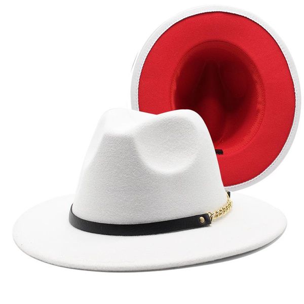 wide brim hats women's hat fedoras men's autumn winter felt chain black fashion chapel beach warm panama vintage wedding picture, Blue;gray
wide brim hats women's hat fedoras men's autumn winter felt chain black fashion chapel beach warm panama vintage wedding picture, Blue;gray