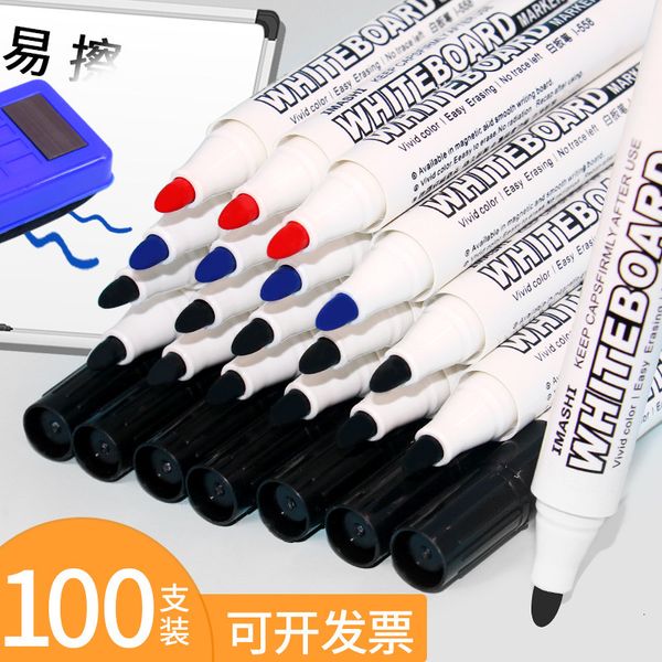 painting pens erasable whiteboard children's eraser color blackboard note number teacher's writing board special pen, Black;red
painting pens erasable whiteboard children's eraser color blackboard note number teacher's writing board special pen, Black;red