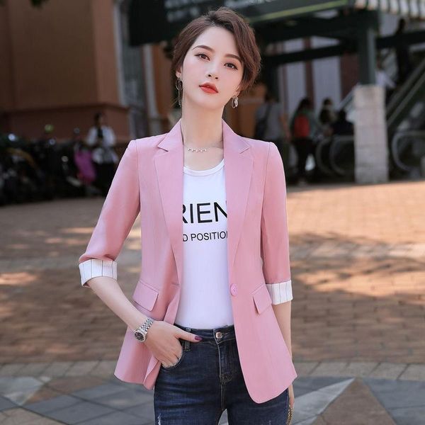 women's suits & blazers thin blazer jacket 2021 spring and summer korean european temperament casual drooping sense suit, White;black
women's suits & blazers thin blazer jacket 2021 spring and summer korean european temperament casual drooping sense suit, White;black