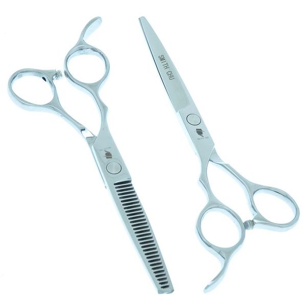 hair scissors smith chu 5.5/6 inch professional left hand hairdressing thinning barber scissor set 440c cutting a0046c
hair scissors smith chu 5.5/6 inch professional left hand hairdressing thinning barber scissor set 440c cutting a0046c