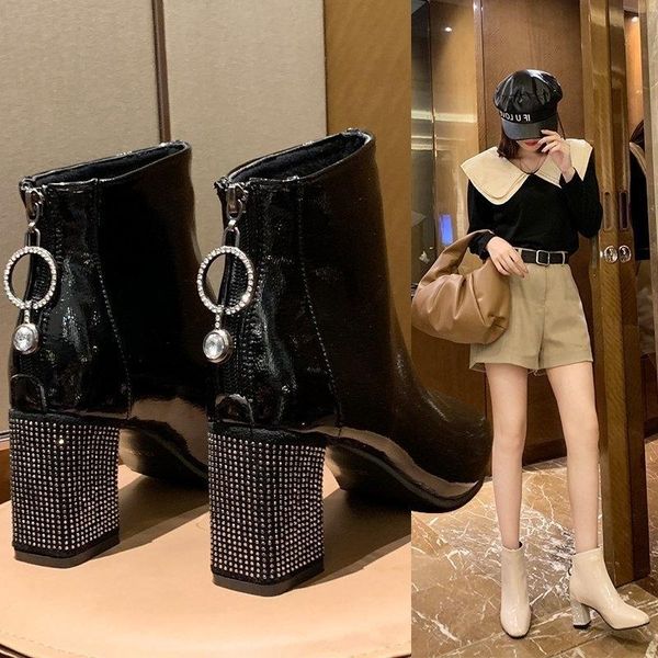 boots autumn and winter short women's thin 2021 white children's korean high heels net red back zipper tube, Black
boots autumn and winter short women's thin 2021 white children's korean high heels net red back zipper tube, Black