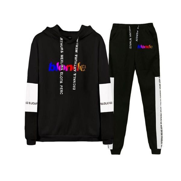 men's hoodies & sweatshirts ocean frank hoodie blond tracksuit two piece set hoodie+sweatpants women harajuku streetwear fashion clot, Black
men's hoodies & sweatshirts ocean frank hoodie blond tracksuit two piece set hoodie+sweatpants women harajuku streetwear fashion clot, Black