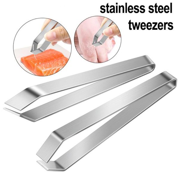 5pcs fish bone tweezers stainless steel fishbone pliers clip chicken feather remover pork hair tweezer sea foods meat cleaner professional h
5pcs fish bone tweezers stainless steel fishbone pliers clip chicken feather remover pork hair tweezer sea foods meat cleaner professional h