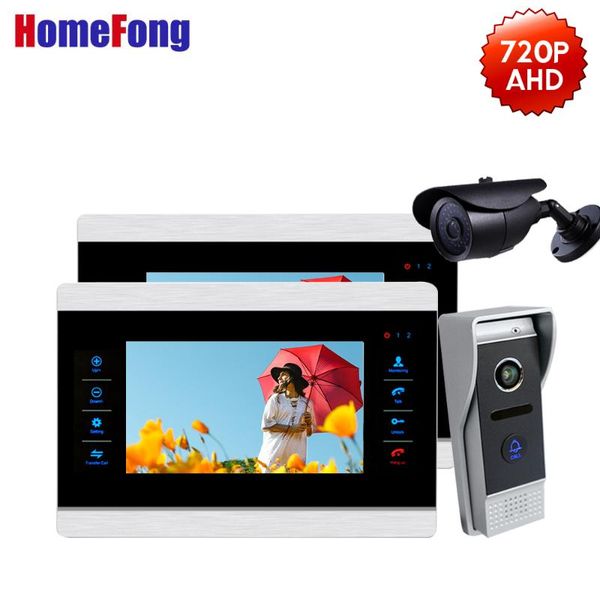 homefong ahd 720p video doorphone doorbell two monitors ir night vision outdoor call panel 1 cctv security camera motion record door phones
homefong ahd 720p video doorphone doorbell two monitors ir night vision outdoor call panel 1 cctv security camera motion record door phones