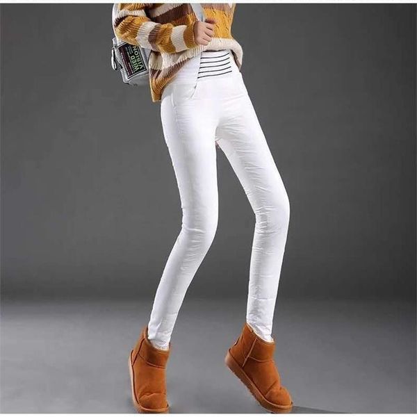 women's pants & capris women winter casual white duck down thick warm slim elastic high waist pencil female plus size trousers e111, Black;white
women's pants & capris women winter casual white duck down thick warm slim elastic high waist pencil female plus size trousers e111, Black;white