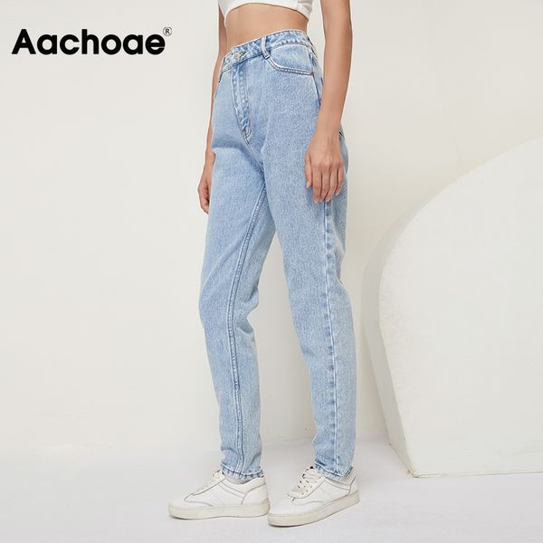 20212021 fashion 100% cotton mom jeans women high waist solid pockets cowboy pants zipper fly long denim pencil trousers, Blue
20212021 fashion 100% cotton mom jeans women high waist solid pockets cowboy pants zipper fly long denim pencil trousers, Blue