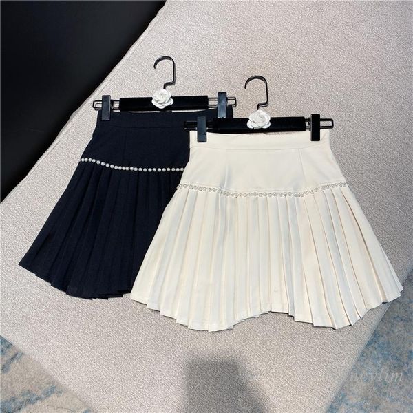 skirts pleated for women 2021 spring and summer korean style all-matching pearl beaded high waist slim mini skirt, Black
skirts pleated for women 2021 spring and summer korean style all-matching pearl beaded high waist slim mini skirt, Black