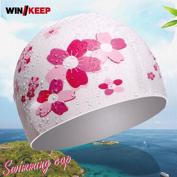 korean style 3d flower printed swimming cap waterproof silicone elastic swimwear pool ear protection sports hats caps
korean style 3d flower printed swimming cap waterproof silicone elastic swimwear pool ear protection sports hats caps